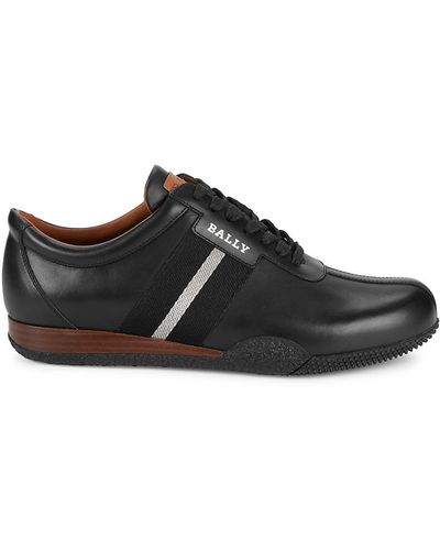 Bally Frenz Lace-Up Sneakers - Black