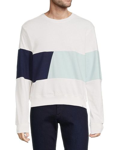 Sovereign Code Dash Colorblock Sweatshirt - White
