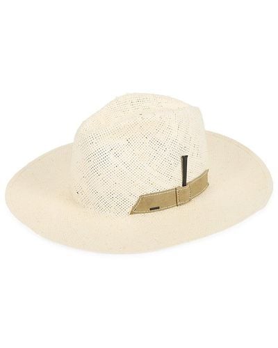 Bailey 'Imblay Paper Fedora Hat - White