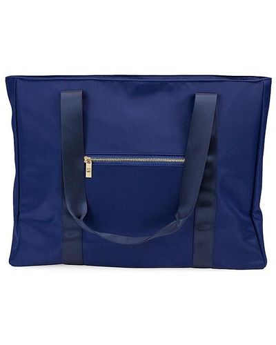 Badgley Mischka Nylon Travel Tote - Blue