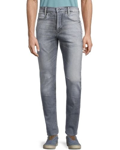 7 For All Mankind D-staq 3d Slim Sun Faded Jeans - Multicolor