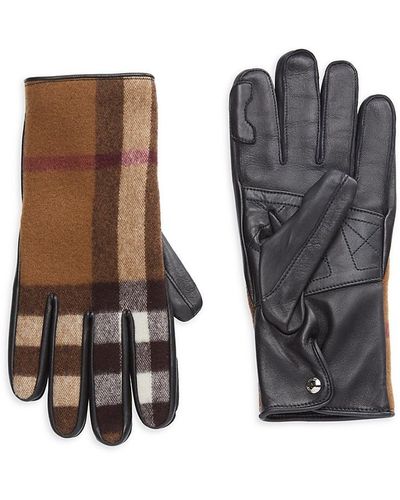 Cheap burberry gloves mens outlet