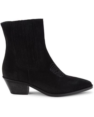 Zadig & Voltaire Tyler Suede Chelsea Boots - Black