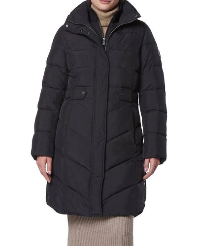 Andrew marc womens puffer deals coat