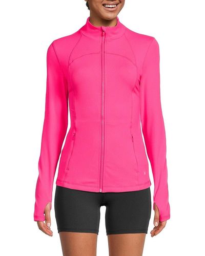 Spyder Zip Up Yoga Jacket - Pink