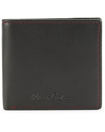 Robert Graham Leather Bi Fold Wallet - Blue