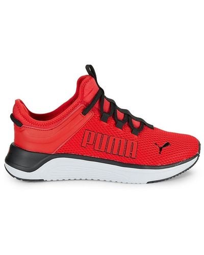 PUMA Softride Astro Logo Low Top Trainers - Red
