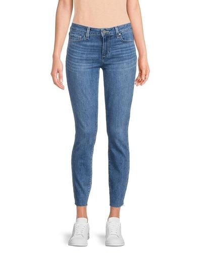 PAIGE Verdugo Whiskered Jeans - Blue