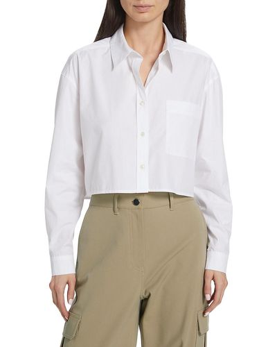 Ba&sh Delga Cropped Shirt - White