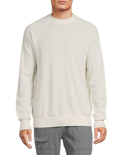 Twenty 'Textured Knit Sweatshirt - Grey