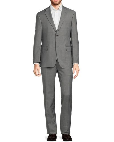 Gray Saks Fifth Avenue Suits for Men | Lyst
