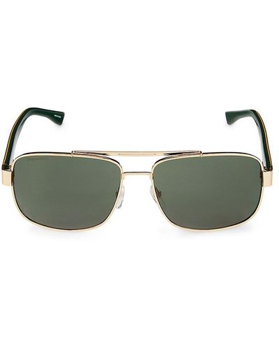 DSquared² 60mm Rectangle Sunglasses - Green