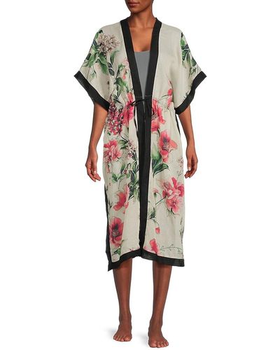 Karl Lagerfeld Garden Floral Cover Up - Multicolour