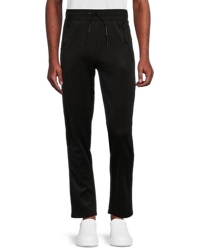 Karl Lagerfeld Side Striped Pants - Black