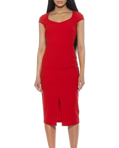 Alexia Admor Gia Sheath Dress - Red