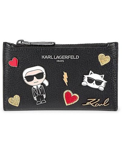 Karl Lagerfeld Maybelle Logo Wallet - White