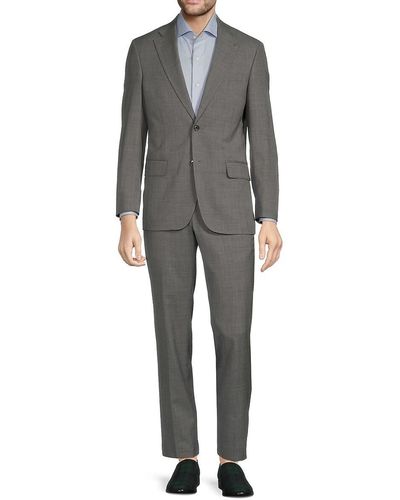 Scotch & Soda Modern Fit Wool Blend Suit - Grey