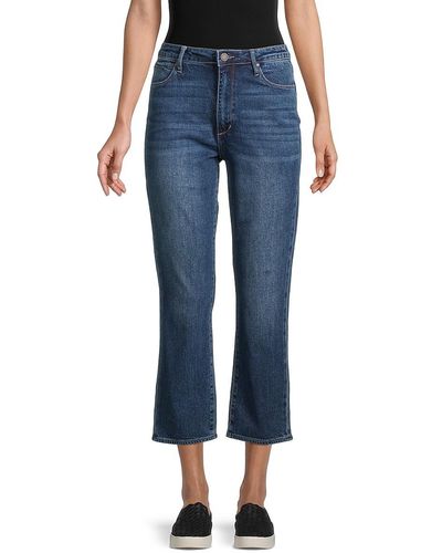 Articles of Society Kate Ewa Ankle Jeans - Blue