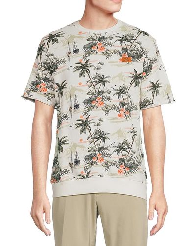 PRPS Entrails Palm Tree Graphic Tee - White