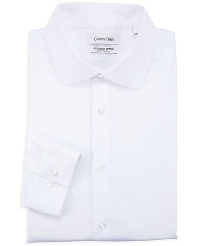 Calvin Klein Men's Monogram Badge Relaxed Fit Long-Sleeved Shadow Overshirt,  Size Medium J321983-PQY - Jomashop