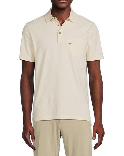 Tailor Vintage Airotec Performance Stretch Polo - White