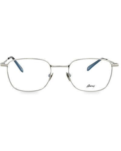 Brioni 50mm Round Eyeglasses - Metallic