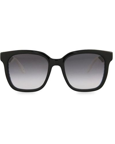 Alexander McQueen 55mm Square Sunglasses - Black