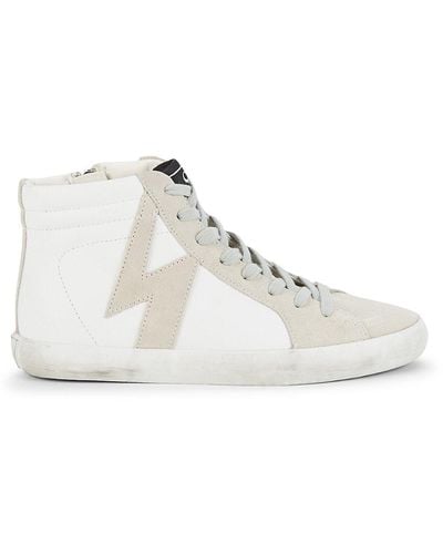 Sam Edelman Avon Leather & Suede High-top Sneakers - White