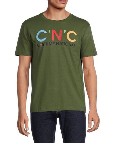 CoSTUME NATIONAL Logo T-Shirt - Green