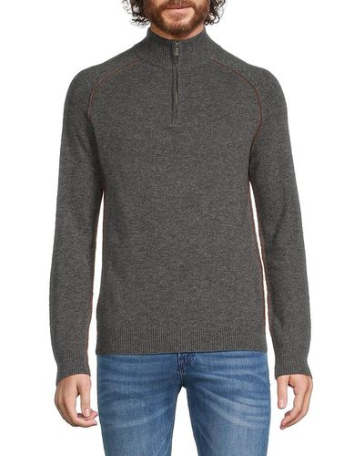 NAADAM Heathered Wool & Cashmere Sweater - Grey