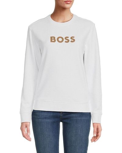 BOSS by HUGO BOSS Sweatshirts for Women | Online Sale up to 70% off | Lyst
