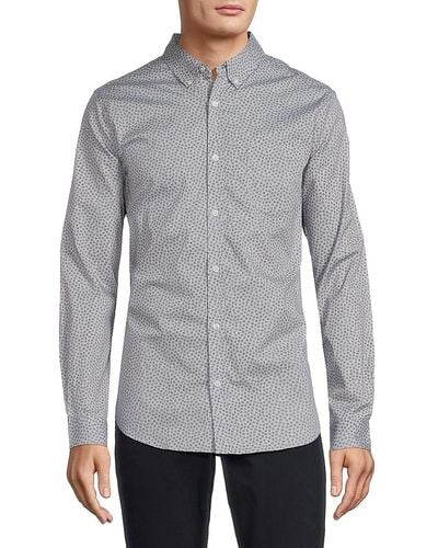 Ben Sherman Dash Sport Shirt - Gray