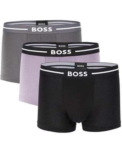 BOSS 3-pack Logo Boxer Briefs - Multicolour