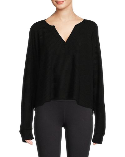 Beyond Yoga Free Style Pullover Sweater - Black
