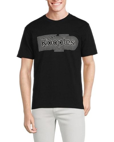 The Kooples Logo Tee - Black