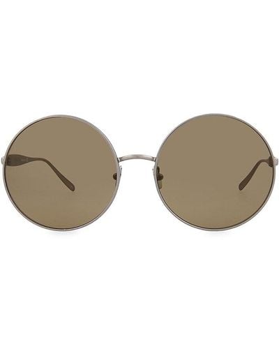 Alaïa 60mm Round Sunglasses - Multicolour