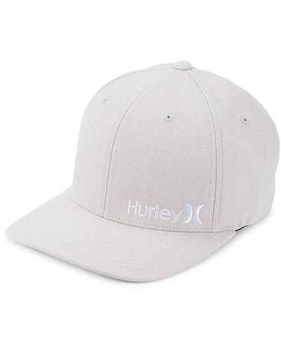 Hurley Logo-embroidery Baseball Cap - Grey