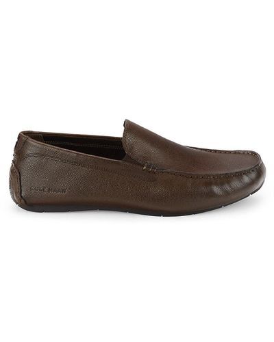 Cole Haan Grand City Venetian Driving Shoes - Brown