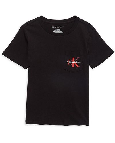 57% up t-shirts off sleeve Klein Lyst Men Calvin | Online Short to for | Sale
