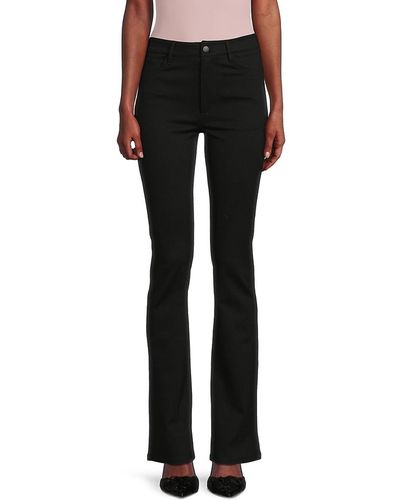 Joe's Jeans High Rise Solid Jeans - Black