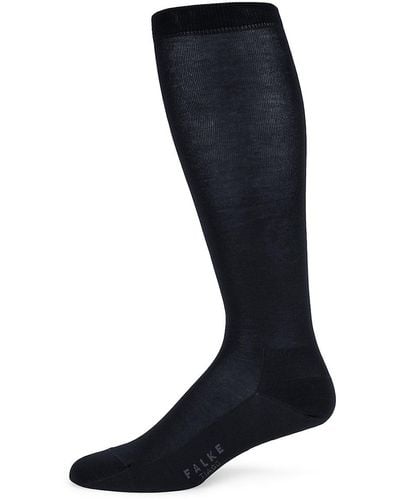 FALKE Energizing Knee High Compression Socks - Black