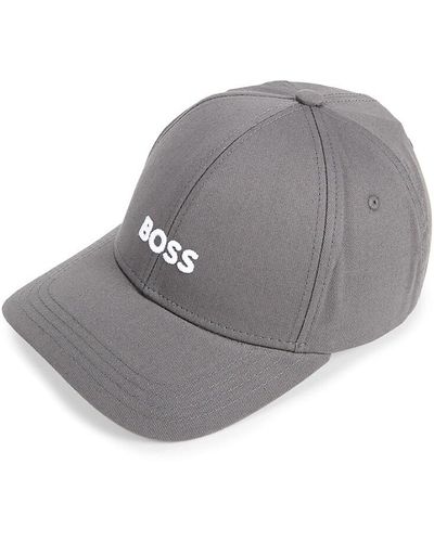 BOSS Zed Logo Baseball Cap - Grey