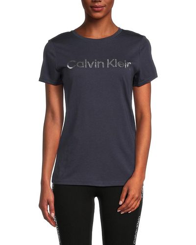 Calvin Klein Logo Tee - White