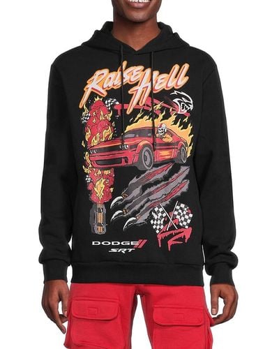 Reason 'Dodge Raise Hell Graphic Hoodie - Red