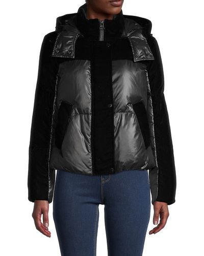 Andrew Marc Vega Puffer Jacket - Black