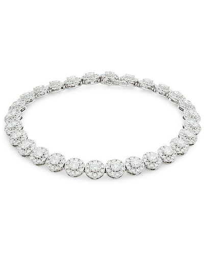 Saks Fifth Avenue 14k White Gold & 7 Tcw Diamond Bracelet