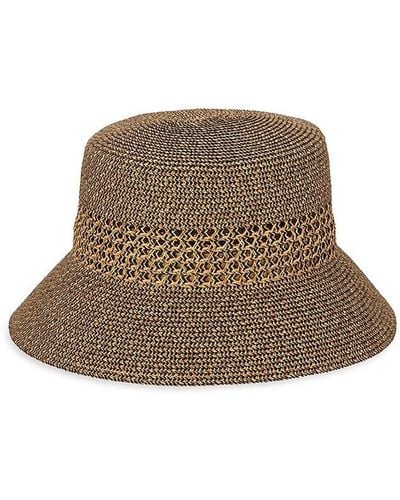 San Diego Hat Braided Bucket Hat - Natural