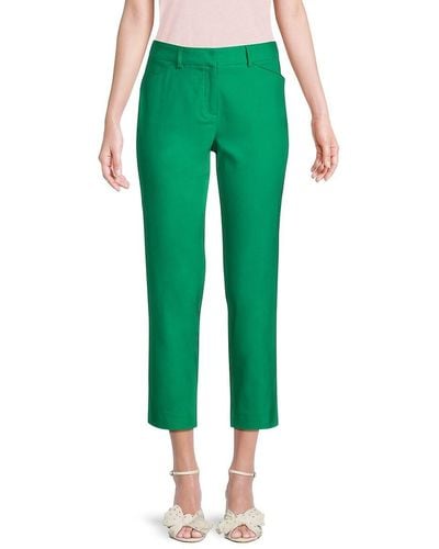 Nanette Lepore Ankle Pencil Trousers - Green