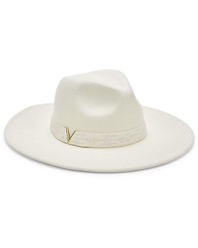 Vince Camuto Western Felt Cowboy Hat - Black