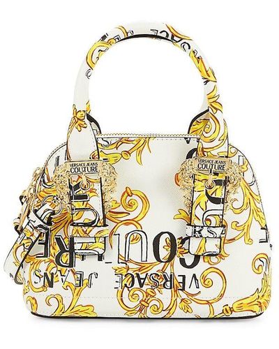 Versace Baroque Top Handle Bag - Metallic